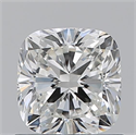 Diamante Natural 1.01 quilates, Del cojín , Color G, claridad VVS2 y certificado GIA