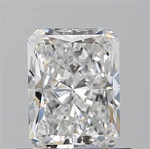 Picture of Natural Diamond 0.70 Carats, Radiant with  Cut, F Color, VVS2 Clarity and Certified by GIA