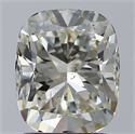 Diamante Natural 2.01 quilates, Del cojín , Color M, claridad SI2 y certificado GIA