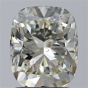 Picture of Natural Diamond 2.01 Carats, Cushion with  Cut, M Color, SI2 Clarity and Certified by GIA