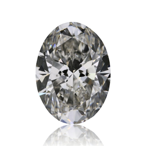 Picture of Natural Diamond 0.63 Carats, Oval with  Cut, I Color, VS2 Clarity and Certified by GIA