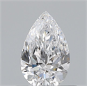 Diamante Natural 0.50 quilates, De pera , Color D, claridad VVS2 y certificado GIA