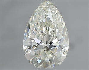 Picture of Natural Diamond 0.51 Carats, Pear with  Cut, H Color, SI1 Clarity and Certified by IGI