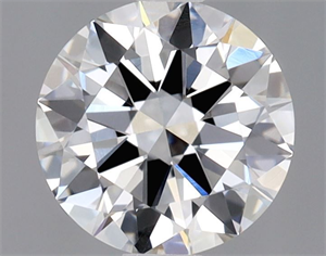 Foto Diamante Natural 0.50 quilates, Redondo , Color E, claridad VS1 y certificado GIA de