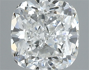 Foto Diamante Natural 0.54 quilates, Del cojín , Color F, claridad VS1 y certificado GIA de