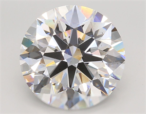 Picture of Lab Grown Diamond 7.60 Carats, Round with Ideal Cut, E Color, VS2 Clarity and Certified by IGI