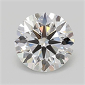 Lab Grown Diamond 1.07 Carats, Round with Ideal Cut, D Color, VVS1 Clarity and Certified by IGI
