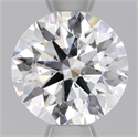 Natural Diamond 0.51 Carats, Round with Excellent Cut, F Color, I1 Clarity and Certified by GIA