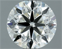 Natural Diamond 0.70 Carats, Round with Very Good Cut, I Color, VS2 Clarity and Certified by IGI