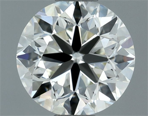 Picture of Natural Diamond 0.70 Carats, Round with Very Good Cut, I Color, VS2 Clarity and Certified by IGI
