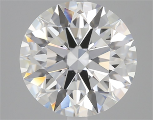 Picture of Natural Diamond 4.04 Carats, Round with Excellent Cut, E Color, VVS2 Clarity and Certified by GIA