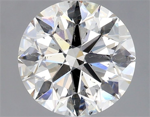 Foto Diamante Natural 1.80 quilates, Redondo , Color F, claridad SI2 y certificado GIA de