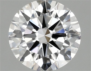 Picture of Lab Grown Diamond 1.47 Carats, Round with Ideal Cut, D Color, VS2 Clarity and Certified by IGI
