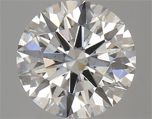 Picture of Lab Grown Diamond 3.67 Carats, Round with Ideal Cut, F Color, SI1 Clarity and Certified by IGI