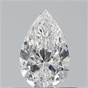 Diamante Natural 0.52 quilates, De pera , Color E, claridad VS1 y certificado GIA