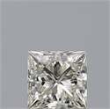 Diamante Natural 0.50 quilates, Princesa , Color L, claridad VS1 y certificado GIA