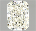 Natural Diamond 1.00 Carats, Radiant with  Cut, I Color, SI1 Clarity and Certified by IGI