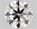 Natural Diamond 1.01 Carats, Round with Very Good Cut, I Color, SI1 Clarity and Certified by GIA