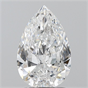 Natural Diamond 1.50 Carats, Pear with  Cut, E Color, SI2 Clarity and Certified by GIA