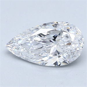 Foto Diamante Natural 2.00 quilates, De pera , Color D, claridad VVS2 y certificado GIA de