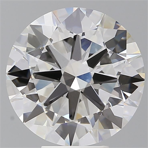 Picture of Lab Grown Diamond 6.57 Carats, Round with Excellent Cut, F Color, VVS2 Clarity and Certified by IGI