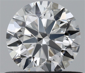 Foto Diamante Natural 0.55 quilates, Redondo , Color F, claridad VVS1 y certificado IGI de