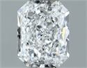 Natural Diamond 0.70 Carats, Radiant with  Cut, E Color, VS2 Clarity and Certified by GIA