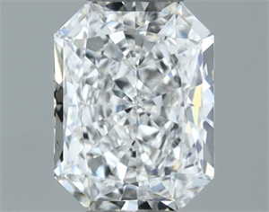Picture of Natural Diamond 0.70 Carats, Radiant with  Cut, E Color, VS2 Clarity and Certified by GIA
