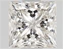 Diamante Natural 0.51 quilates, Princesa , Color I, claridad VVS2 y certificado GIA