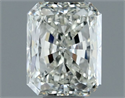 Natural Diamond 0.81 Carats, Radiant with  Cut, H Color, VVS2 Clarity and Certified by IGI