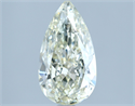 Natural Diamond 1.50 Carats, Pear with  Cut, J Color, VVS2 Clarity and Certified by IGI