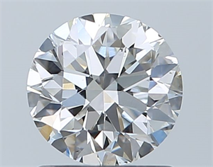 Foto Diamante Natural 1.01 quilates, Redondo , Color G, claridad SI1 y certificado GIA de