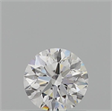 Natural Diamond 0.70 Carats, Round with Excellent Cut, E Color, VVS1 Clarity and Certified by GIA