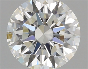 Foto Diamante Natural 0.72 quilates, Redondo , Color H, claridad IF y certificado GIA de