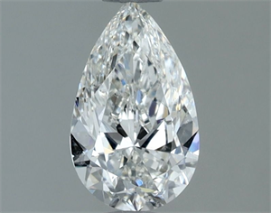Picture of Natural Diamond 0.80 Carats, Pear with  Cut, H Color, SI2 Clarity and Certified by GIA