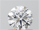 Del inventario de diamantes de laboratorio, 0.74 quilates, Redondo , Color D, claridad VVS2 y certificado IGI