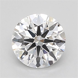 Picture of Lab Grown Diamond 1.01 Carats, Round with Ideal Cut, D Color, VVS1 Clarity and Certified by IGI