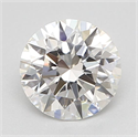 Natural Diamond 0.42 Carats, Round with Excellent Cut, F Color, IF Clarity and Certified by GIA