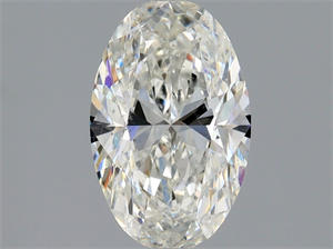 Picture of Natural Diamond 1.01 Carats, Oval with  Cut, I Color, SI2 Clarity and Certified by GIA