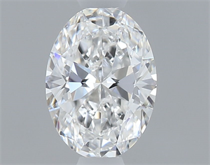 Picture of Natural Diamond 0.40 Carats, Oval with  Cut, E Color, VS2 Clarity and Certified by GIA