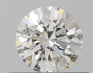 Foto Diamante Natural 0.42 quilates, Redondo , Color H, claridad VVS2 y certificado GIA de