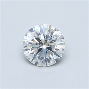 Picture of Natural Diamond 0.55 Carats, Round with Excellent Cut, F Color, SI2 Clarity and Certified by GIA