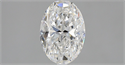 Diamante Natural 1.51 quilates, Ovalado , Color F, claridad VVS1 y certificado GIA