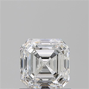 Foto Diamante Natural 1.01 quilates, Asscher , Color F, claridad SI2 y certificado GIA de