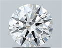 Diamante Natural 0.82 quilates, Redondo , Color F, claridad VS1 y certificado GIA