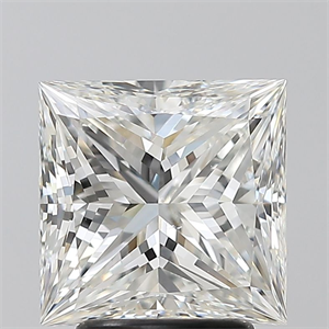 Picture of Natural Diamond 3.01 Carats, Princess with  Cut, H Color, VS2 Clarity and Certified by GIA