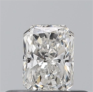 Picture of Natural Diamond 0.30 Carats, Radiant with  Cut, F Color, VVS2 Clarity and Certified by GIA