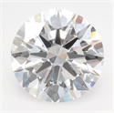 Lab Grown Diamond 2.35 Carats, Round with Ideal Cut, D Color, IF Clarity and Certified by IGI