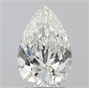 Natural Diamond 2.01 Carats, Pear with  Cut, H Color, VS1 Clarity and Certified by GIA
