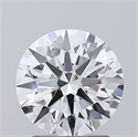 Del inventario de diamantes de laboratorio, 2.06 quilates, Redondo , Color E, claridad IF y certificado IGI